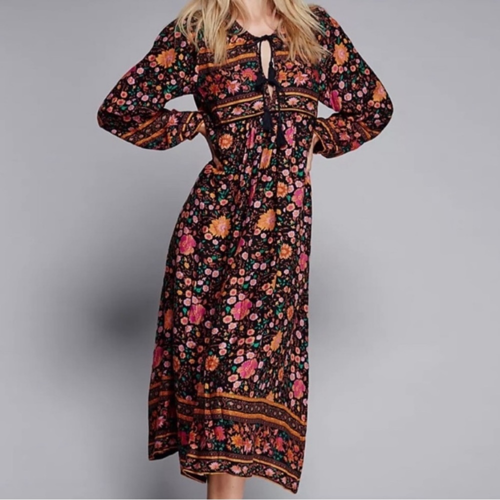 Spell Wintergarden Folktown boho gown xs